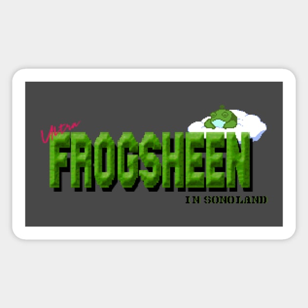 Frogsheen Logo Sticker by Infamous_Quests